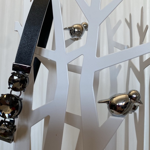 COPY - Umbra Canopy White Metal jewellery stand/display 3 chrome birds! - Picture 5 of 10